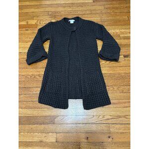 Poles Maison Montagut Womens Cardigan Sweater Sz Medium Acrylic Wool Alpaca Knit